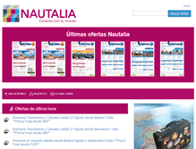 Tablet Screenshot of nautalia.bookingfax.com