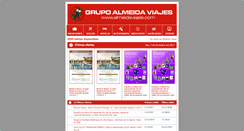 Desktop Screenshot of almeidaviajes.bookingfax.com