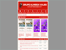 Tablet Screenshot of almeidaviajes.bookingfax.com